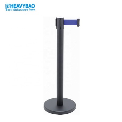 Heavybao Catering Equipment Hotel Removable Crowd Control Queuing Barrier Metal Stand