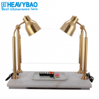 Heavybao High Quality Hotel Restaurant Stainless Steel Kitchen Wares Food heating Warmer Lamp