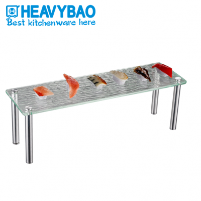 Heavybao Hot Sale Hotel Restaurant Practical Buffet Acrylic Food Display Stand