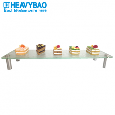 Heavybao High Quality Hotel Restaurant Modern Buffet Acrylic Food Display Stand