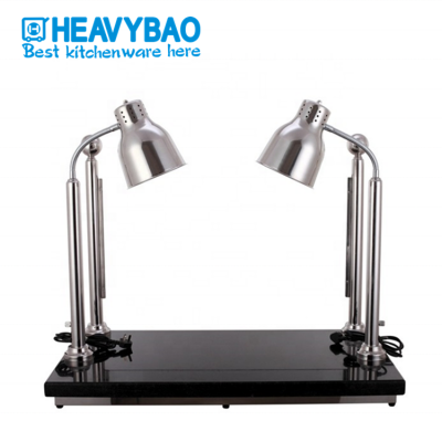 Heavybao Good Quality Stainless Steel Kitchen Wares Buffet Food heating Warmer Lamp